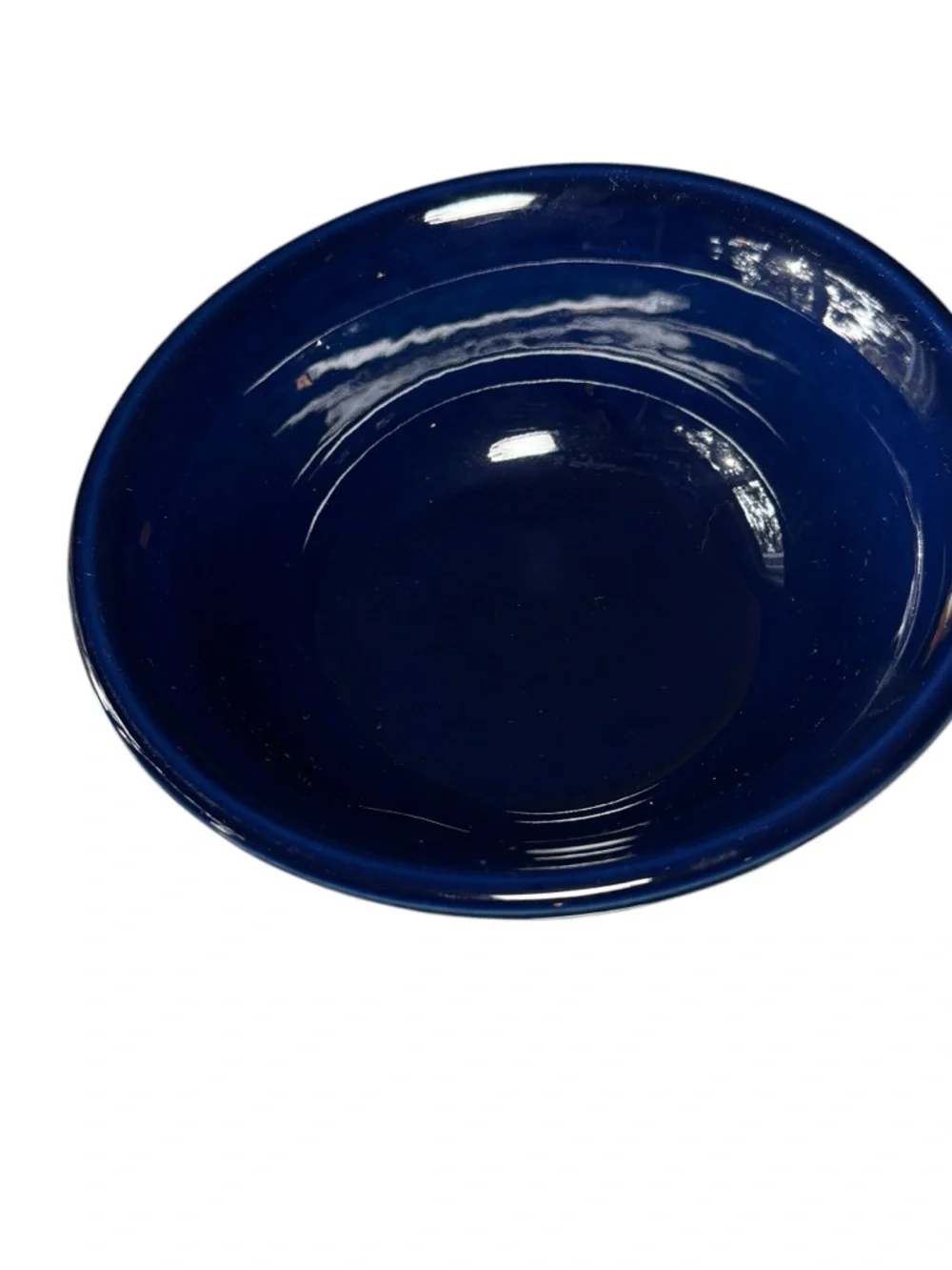 Cobalt Blue Lidded Ceramic Casserole Dish